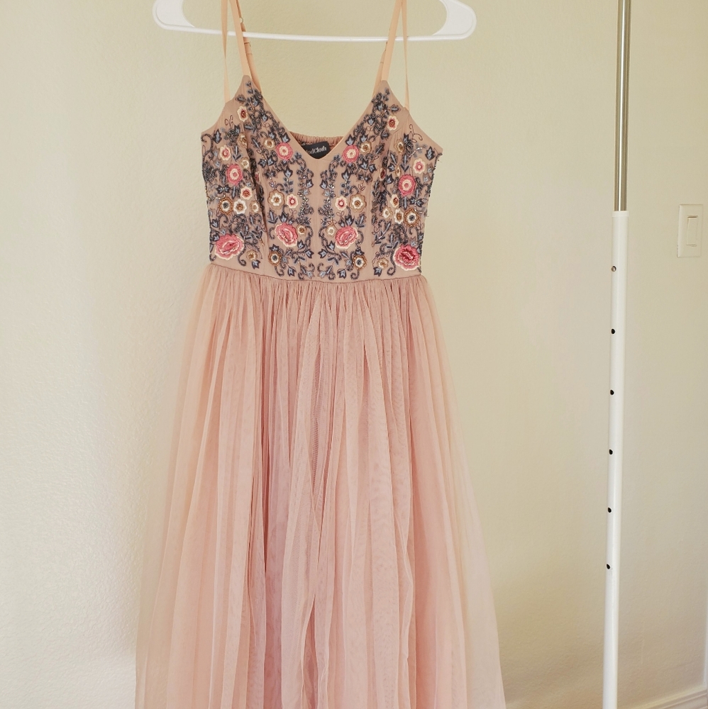 NWOT Modcloth Embroidered Dress